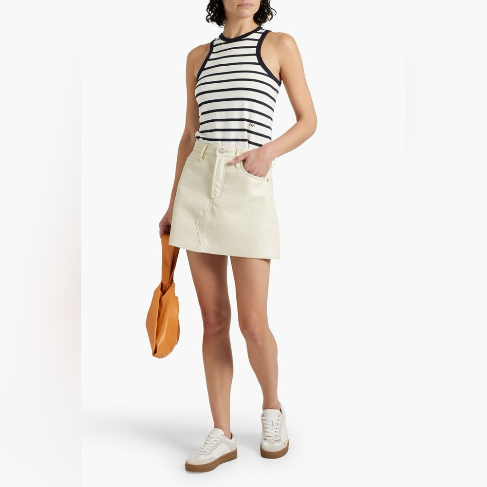FRAME Leather Mini Skirt - Price Firm - Picture 2 of 10